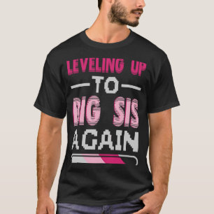 Levelling Up To Big Sister Again Promoted To Big S T-Shirt