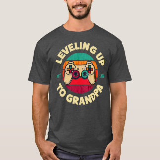 Levelling Up To Grandpa T-Shirt