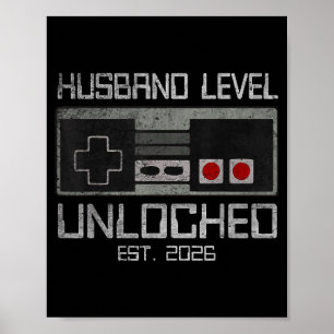 Levelling Up to Husband 2026 Levelled Up Bachelor Poster