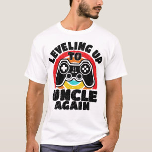 Levelling Up To Uncle Again Gamer Promoted To Uncl T-Shirt