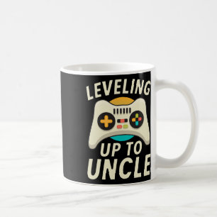 Levelling Up To Uncle Gaming Gamer Family Brother Coffee Mug
