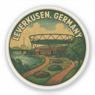 Leverkusen Germany Riverfront