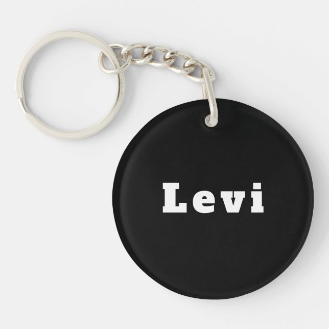 Levi Key Ring (Front)