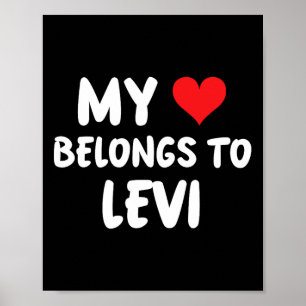 Levi - My Heart Belongs To Levi - Love Poster