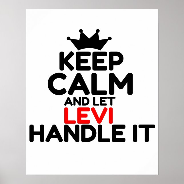LEVI POSTER (Front)