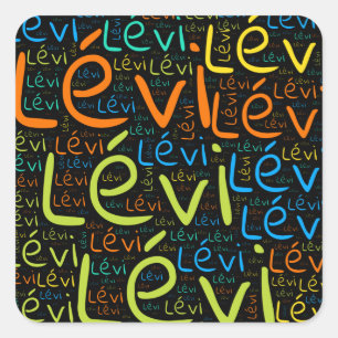 Levi Square Sticker