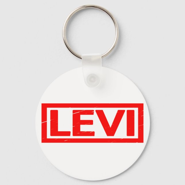 Levi Stamp Key Ring (Front)