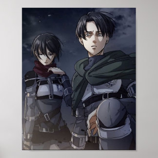 Levi x Mikasa  Poster