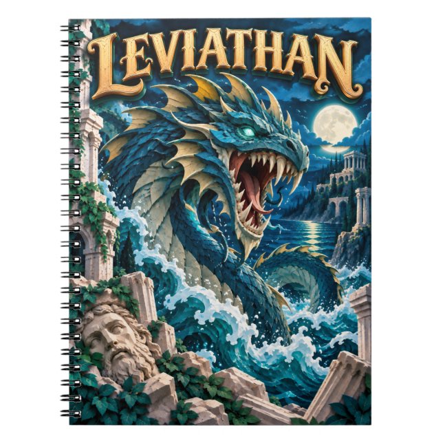 Leviathan, Paper Cut Monster Notebook (Front)