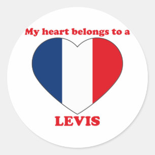 Levis Classic Round Sticker
