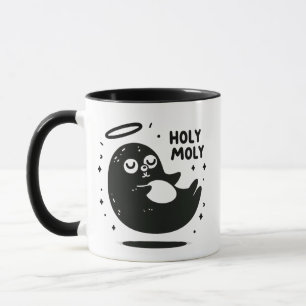 Levitating Holy Mole Mug – Cute Floating Animal 