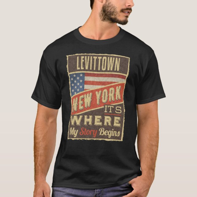 Levittown New York T-Shirt (Front)