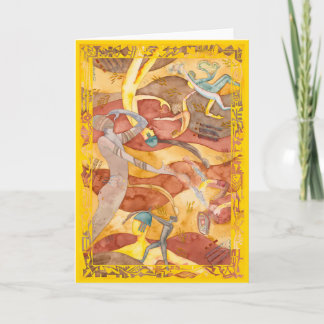 Levity - Folded Thank You Card