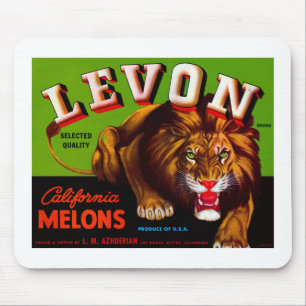 Levon California Melons Mouse Pad