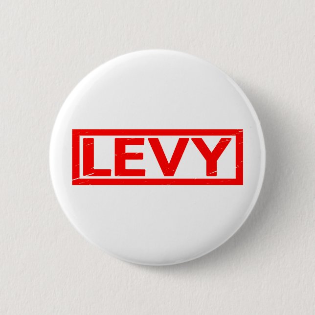 Levy Stamp 6 Cm Round Badge (Front)