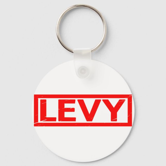 Levy Stamp Key Ring (Front)