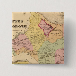 Lewes and Rehoboth 15 Cm Square Badge