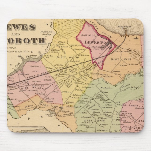 Lewes and Rehoboth Mouse Pad (Front)