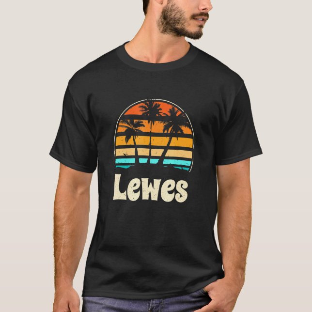 Lewes Delaware Beach De Beach Bum Lewesian Summer T-Shirt (Front)