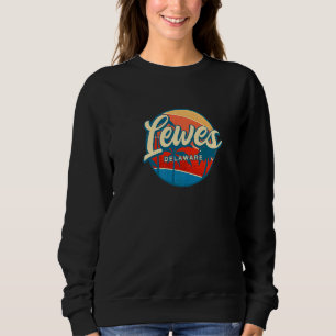 Lewes Delaware Summer De Tropical Lewesian Beach Sweatshirt