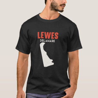 Lewes Delaware USA State America Travel Delawarean T-Shirt