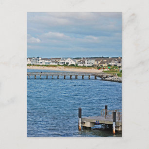 "Lewes Harbour from ferry" collection Postcard