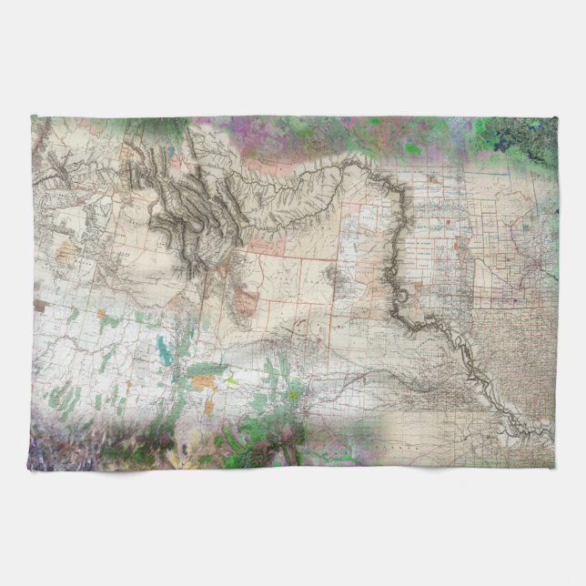 Lewis and Clark Tea Towel (Horizontal)