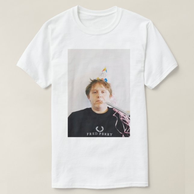 Lewis Capaldi - Birthday Hat   T-Shirt (Design Front)