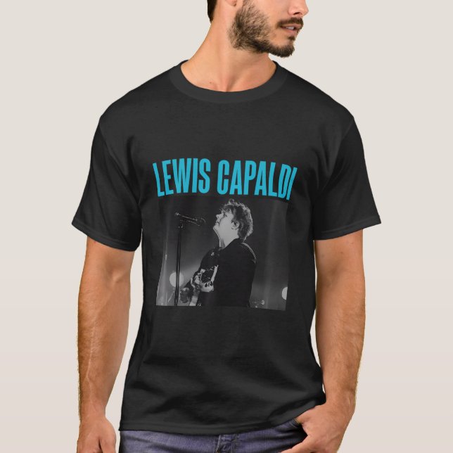 Lewis Capaldi Live Photo T-Shirt (Front)