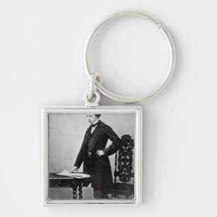 Lewis Carroll aged 29 Key Ring