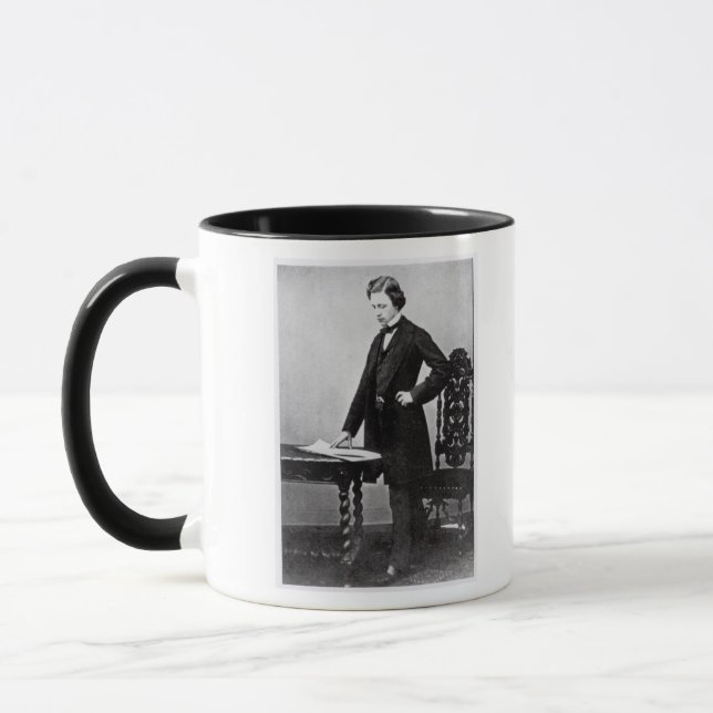 Lewis Carroll  aged 29 Mug (Left)