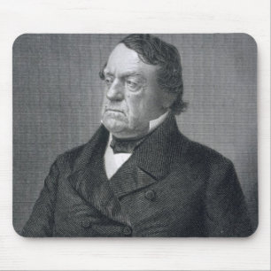 Lewis Cass, engraved by William G. Jackman (fl.c.1 Mouse Pad