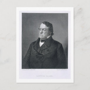 Lewis Cass, engraved by William G. Jackman (fl.c.1 Postcard