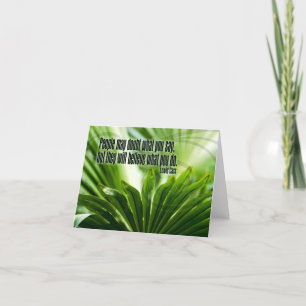 Lewis Cass Inspirational Quote "Doubt" Thank You Card