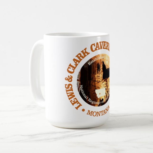 Lewis & Clark Caverns SP Coffee Mug (Front Left)