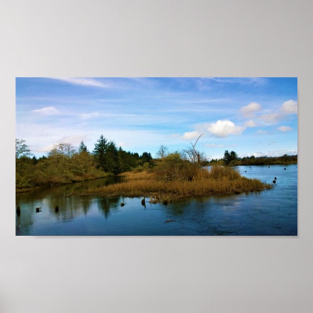 Lewis & Clark River, OR Poster (Front)