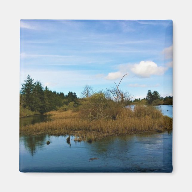 Lewis & Clark River, Oregon Magnet (Front)