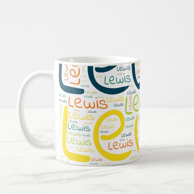 Lewis Coffee Mug (Left)