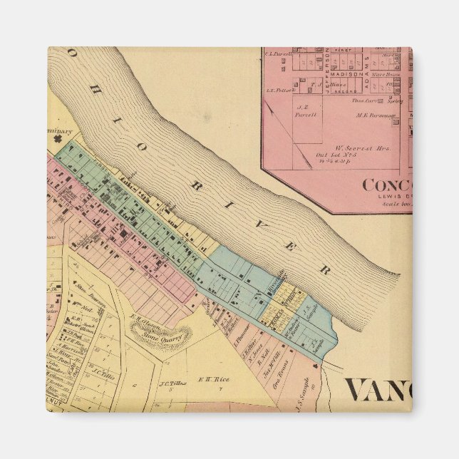 Lewis County, Kentucky Magnet (Front)
