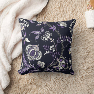 Lewis Day's "Granny" Floral Throw Pillow