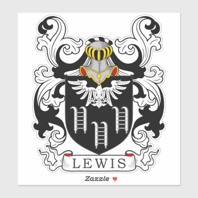 Lewis Family Crest (Sheet)