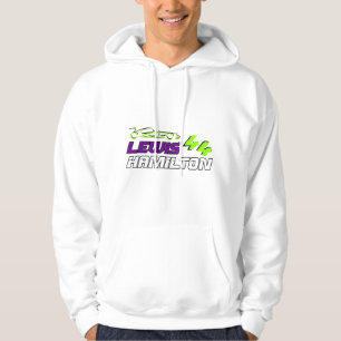 Lewis Hamilton 7-Time F1 Fan-Made White Hoodie