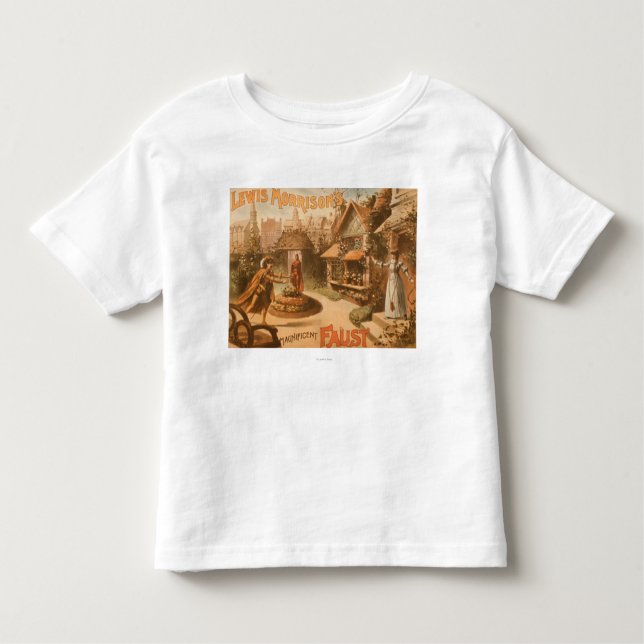 Lewis Morrison's Magnificent Faust Theatre Toddler T-Shirt (Front)