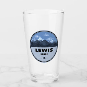 Lewis Mountain Range Camping Glass