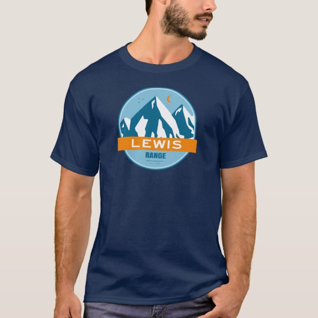 Lewis Mountain Range T-Shirt (Front)