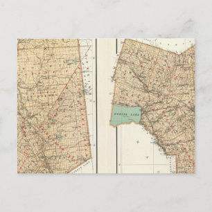 Lewis, Oneida counties Postcard