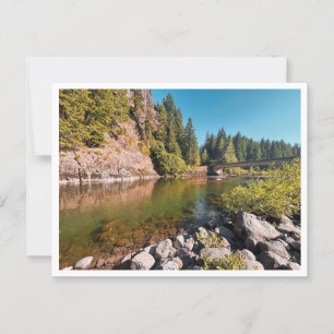 Lewis River Postcard