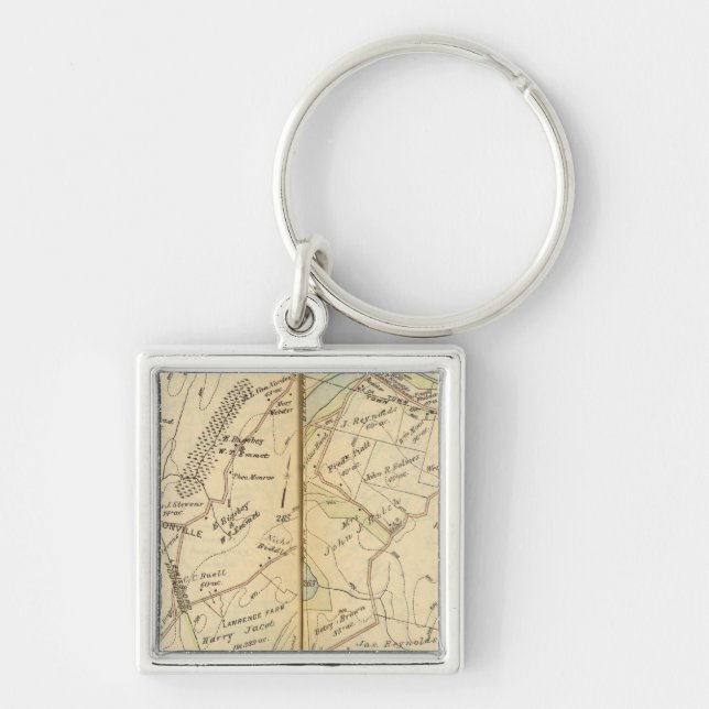 Lewisboro, New York 2 Key Ring (Front)