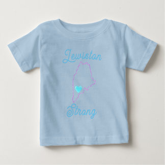 Lewiston Strong w/ Haiku Quote Baby T-Shirt