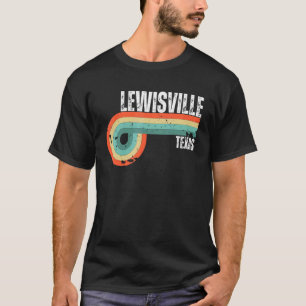 Lewisville City Texas State Vintage Retro Souvenir T-Shirt
